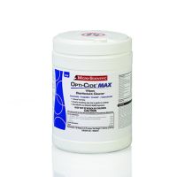 Opti-Cide MAX Disinfectant Cleaner Wipes, 6 x 6-3/4, Canister