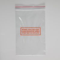 Warning Paralyzing Agent Bags, 6 x 9