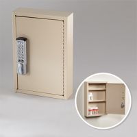 Slim-Line Narcotic Cabinet with Keyless Entry Digital Lock, 8x12x2