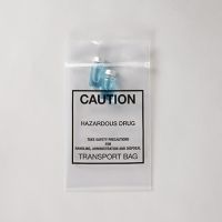 Hazardous Drug Transport Bags, 4 x 6