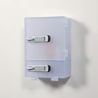 Double Door Locking Wall Cabinet KEDL Frosted 
