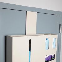 Door Hanger for PPE Organizers Aluminum 