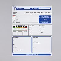 Patient Communication Board, Magnetic, 24 x 36
