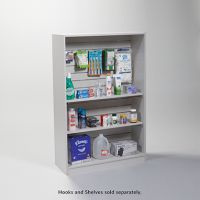 Slatwall Cabinet, 54 Inch