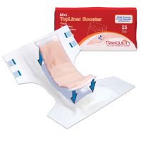 Tranquility 2072 TopLiner Mini Booster Pads-200/case