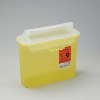 SHARPS-tainerSharp Container, 5.4-Quart, Yellow