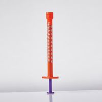Low Dose ENFit Syringes, 0.5mL, Amber, Non-sterile, Case