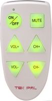 Illuminated 6 Button Remote Control