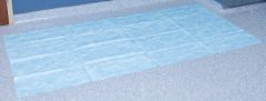 Absorbent Floor Mat Protection Products 40 X 72 Inch Blue
