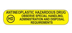 Antineoplastic Hazardous Drug Labels