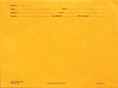 Patient Filing Envelope with Side Flap