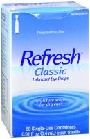 Eye Lubricant Refresh Classic Eye Drops
