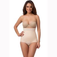 Isavela GR02 Stage 2 High Waist Abdominal Girdle-Panty Length-2XL Black
