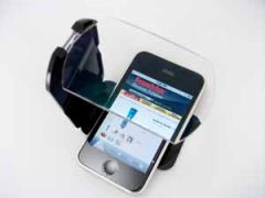 2.5X Folding Stand Magnifier-black