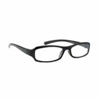 Classic Unisex Reading Glasses, Black, +6
