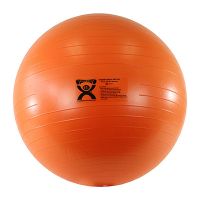 Cando Deluxe ABS Inflatable Ball, 55cm (21.6"), Orange