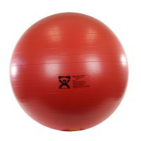 Cando Deluxe ABS Inflatable Ball, 75cm (29.5"), Red