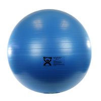 Cando Deluxe ABS Inflatable Ball, 85cm (33.5"), Blue
