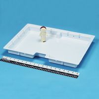 Shallow Crash Cart Box Only for Lift-Off Lid, 2"H 