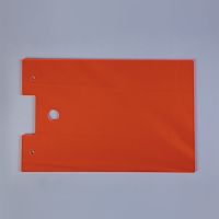 Amber Slide-In Lid Only For Half-Size Colored Crash Cart Boxes