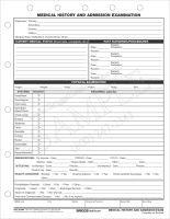 Medical History & Admission Exam