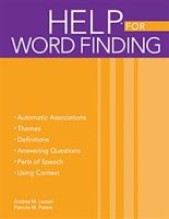 Handbook of Exercises for Language Processing HELP for Word Finding