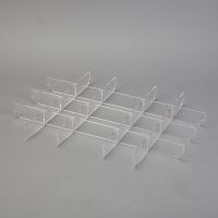 Clear Acrylic Divider Set for Shallow Crash Cart Boxes