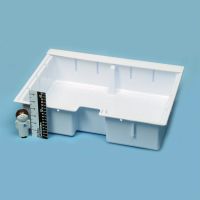Deep Crash Cart Box w/ Clear Slide-In Lid, 4-3/4"H