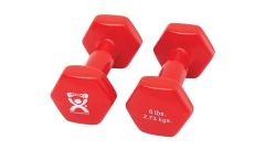 6 lb. Dumbells, Red, Pair