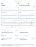 Daily Census Report Form 