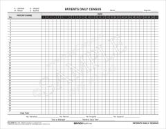 Patients Daily Census Form