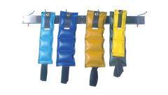 Stainless Steel Wall Mounted Cuff Weight Rack