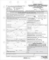 Speech Therapy Comprehensive Adult Assessment Including SOC/ROC