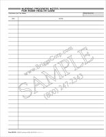 Home Health Nursing Progress Notes