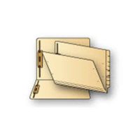 14 Pt End Tab Manila Folder Fasteners 1 & 3 50/Box