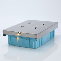 X-Large Refrigerator Storage Box, Single-Lock 