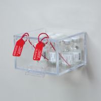 Half-Size Security Box w/ Security Seal Holes