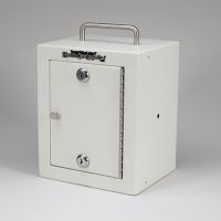 Compact Security Cabinet, 2 Locks, 1 Door 