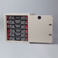 Six-Shelf Narcotic Cabinet, 2 Locks, 1 Door 