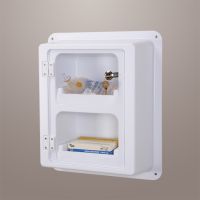 Easy-View Locking Wall Cabinet w/ Key Lock