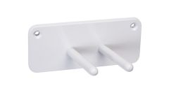 Wall Apron Rack, for 2 Aprons, 3"W x 8 1/4"L