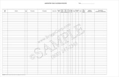 Lab Daily Accession Record Sheet