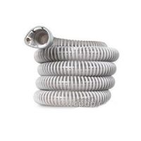 AG Industries Standard CPAP Tubing, Rubber Cuff, Grey, 12 ft L, 22mm