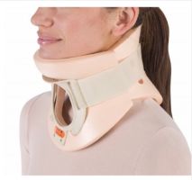 Rigid Cervical Collar ProCare California Preformed Adult Large Two Piece