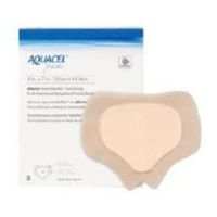 Aquacel Foam Dressing 7x8" Sacral Silicone Adhesive