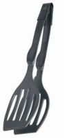Double Spatula Turner and Kitchen Tongs