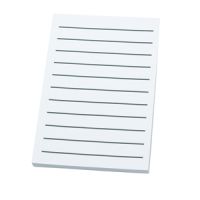 Bold Line Sticky Pad
