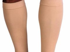 Compression Stocking JOBST Relief Knee High Medium Beige Closed Toe 422282
