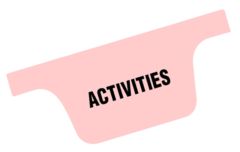 Chart Divider Tab - Activities - Tyvek - Side