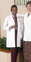 Lab Coat White Medium Knee Length Reusable 479897